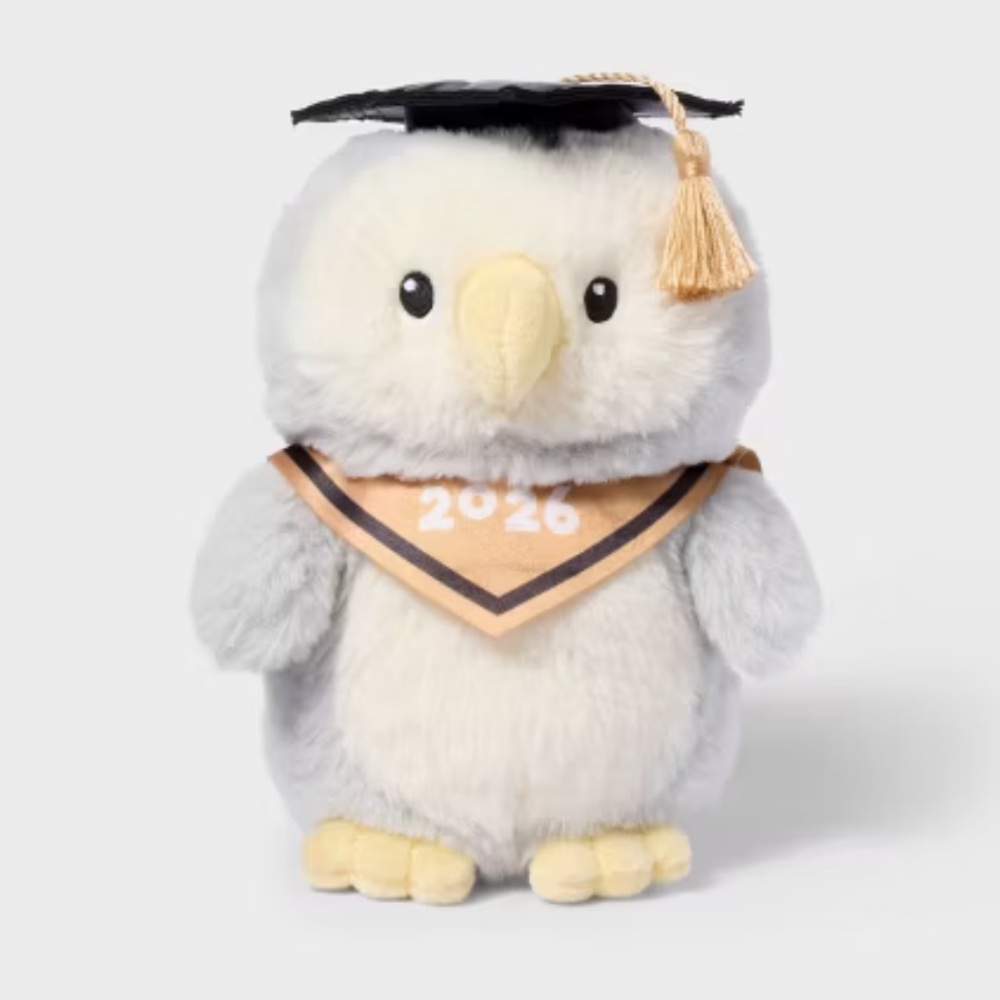 Last One! 7'' Grad Owl Stuffed Animal - Gigglescape